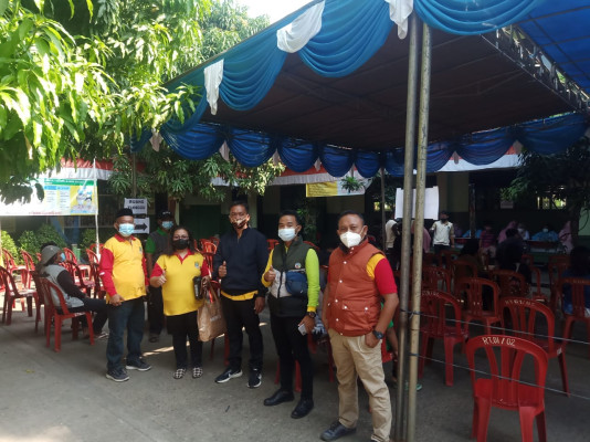 Monitoring Giat Vaksinasi Massal Di Wilayah Kel. Sepanjang Jaya